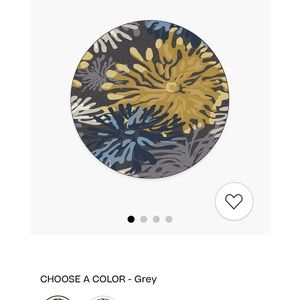 Ruggable 8” washable area rug multi color practically new